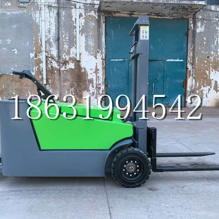 文昌市小型电动叉车1吨2吨步行站驾式电瓶堆高充电装卸车液压升降车铲车